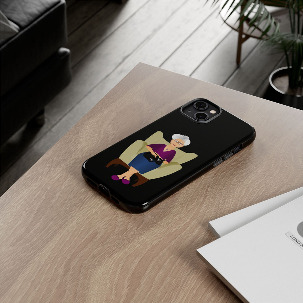 Grandma Phone Case, Tough Phone Cover for Grandparents, Durable Case for Seniors, Unique Gift for Grandmother, Personalized Tech Accessory