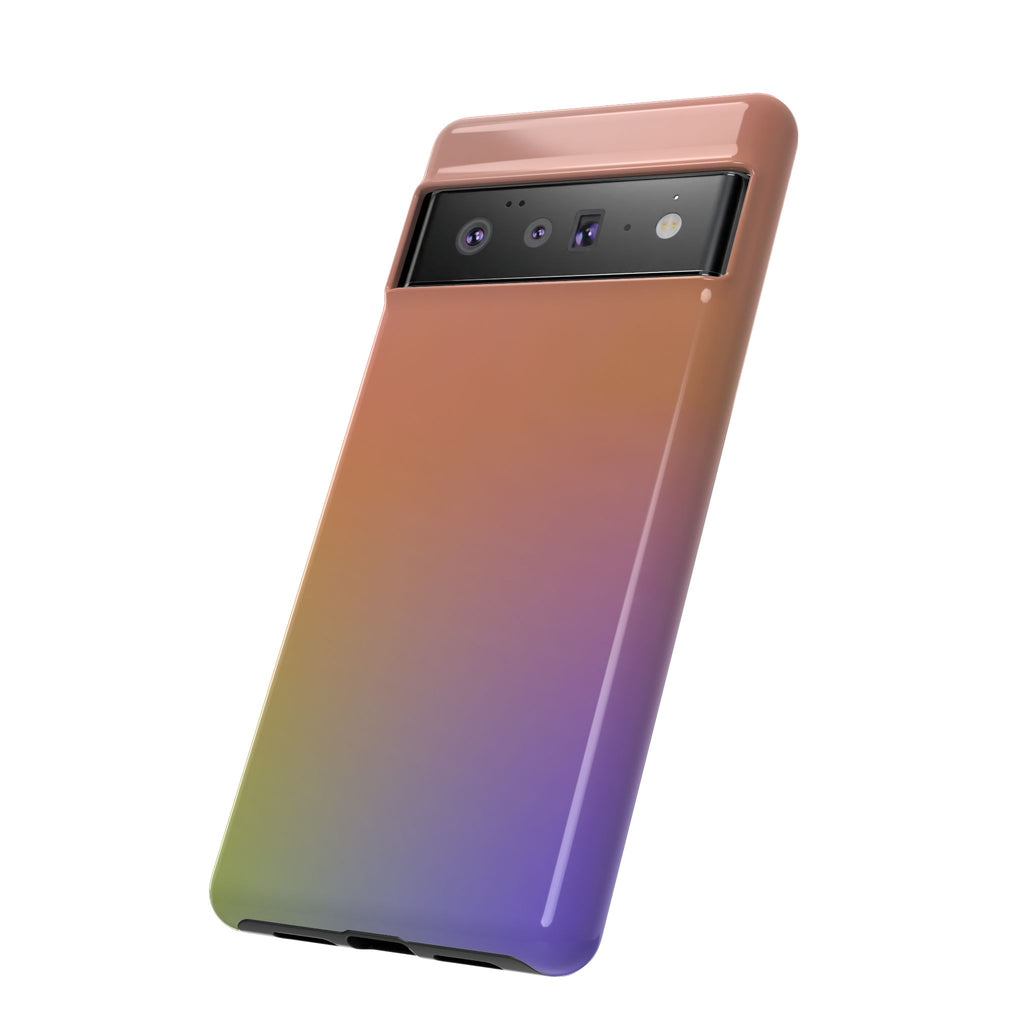 Colorful Gradient Phone Case, Tough Cases for iPhone, Customizable Phone Cover, Trendy Tech Accessory, Gift for Tech Lovers