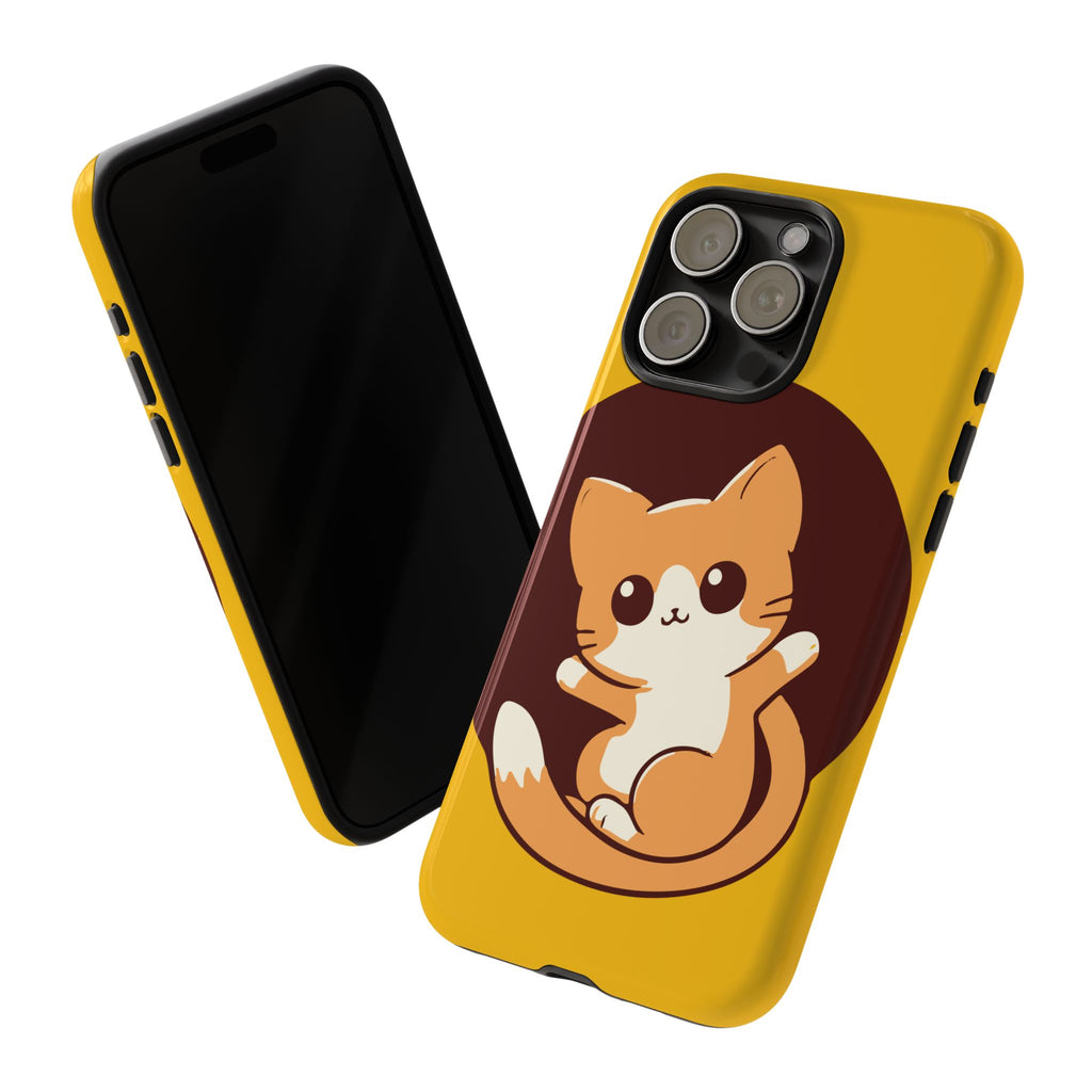 Cute Cat Phone Case | Tough Cases for Cat Lovers, Animal Design, Fun Gift, Unique Case, Durable Protection