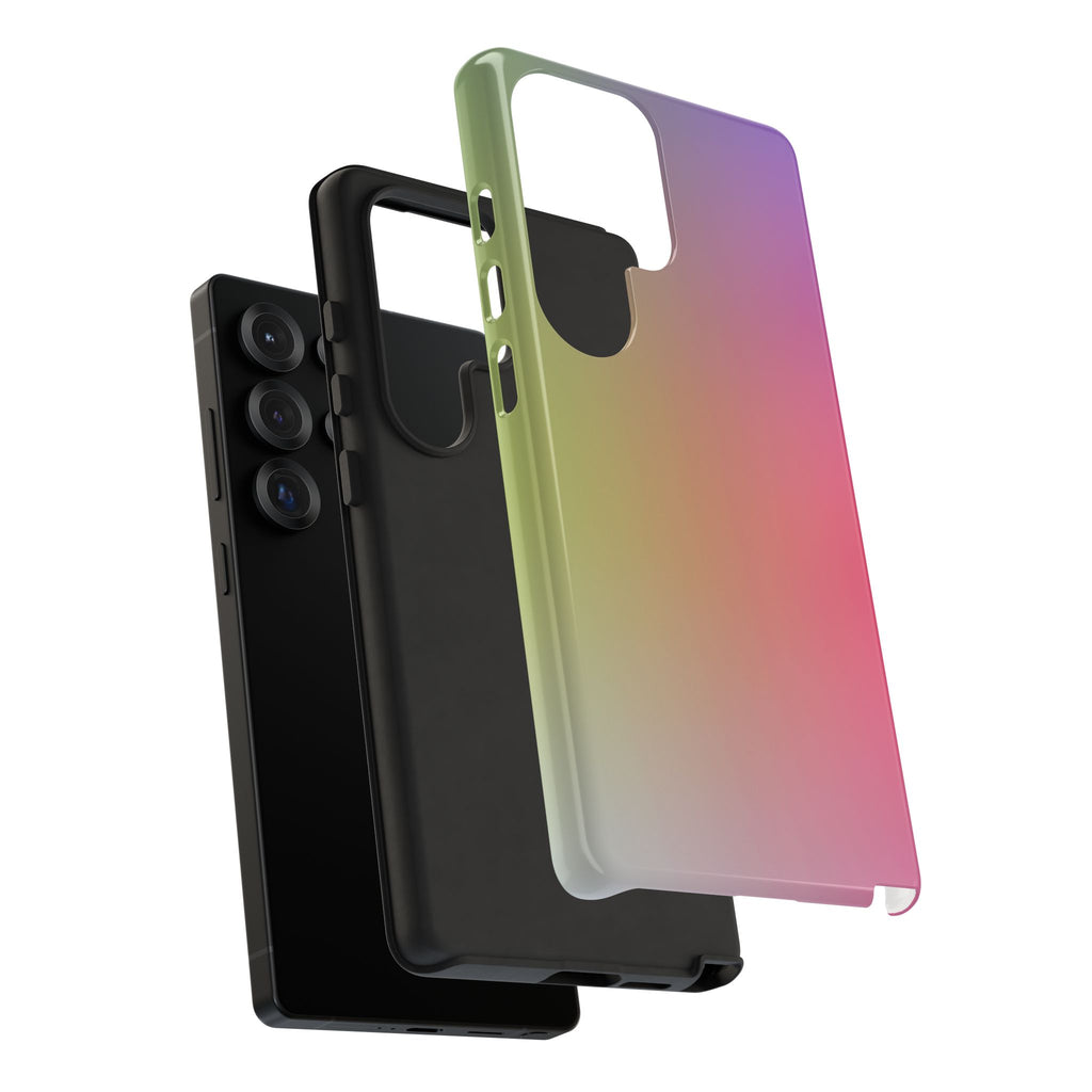 Gradient Phone Case, Tough Cases, Colorful Tech Accessory, Modern Phone Protection, Trendy Gift for Friends, Birthday, Holidays