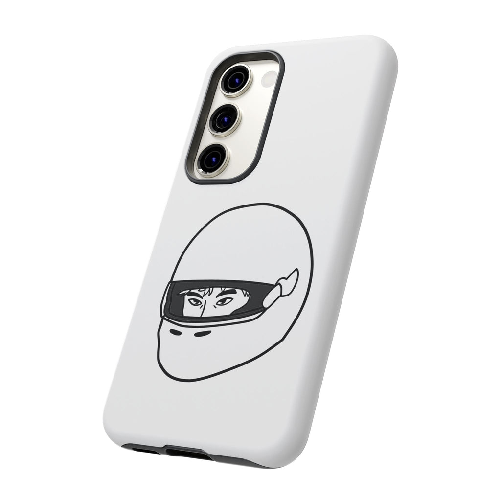 Stylish Phone Case with Racing Helmet Design | Tough Cases | Unique Gift, Motorcycle Enthusiast, Race Lover, Custom Accessory, Everyday Use
