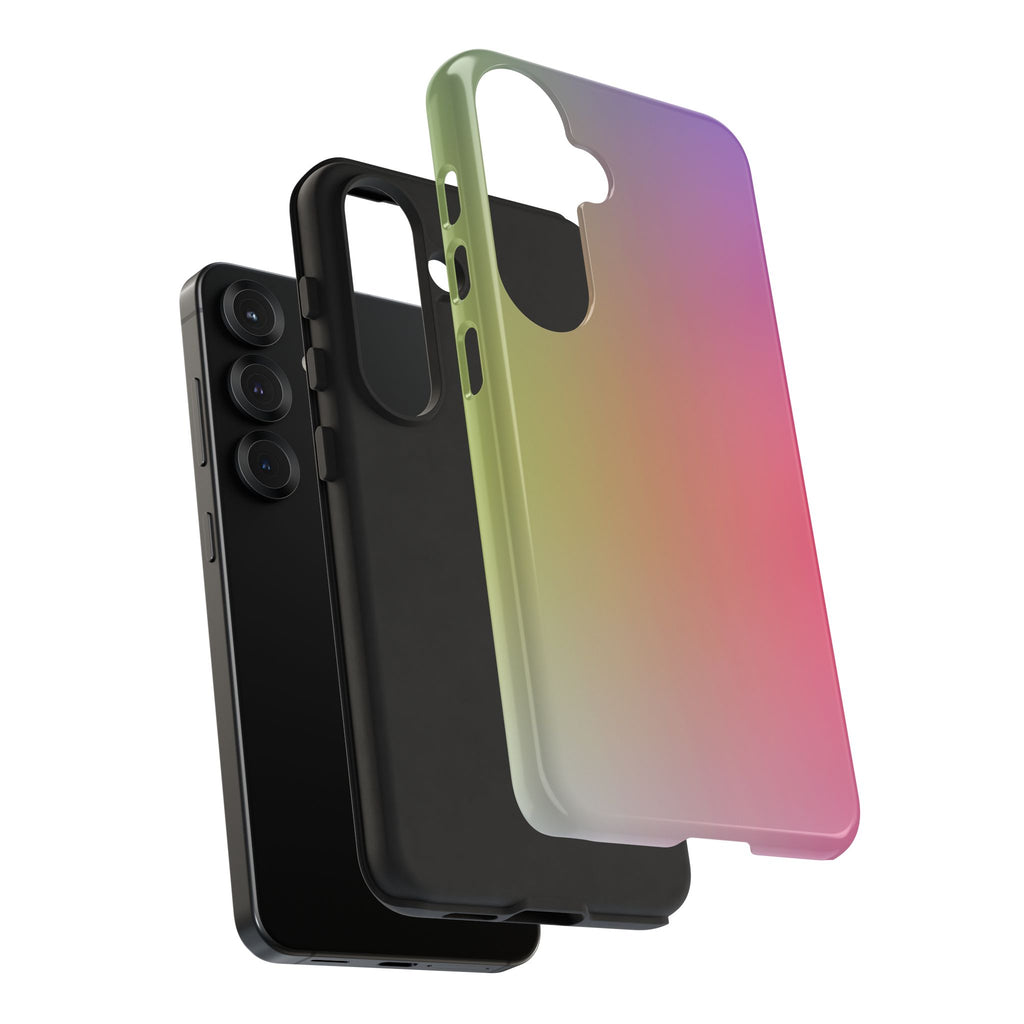 Gradient Phone Case, Tough Cases, Colorful Tech Accessory, Modern Phone Protection, Trendy Gift for Friends, Birthday, Holidays