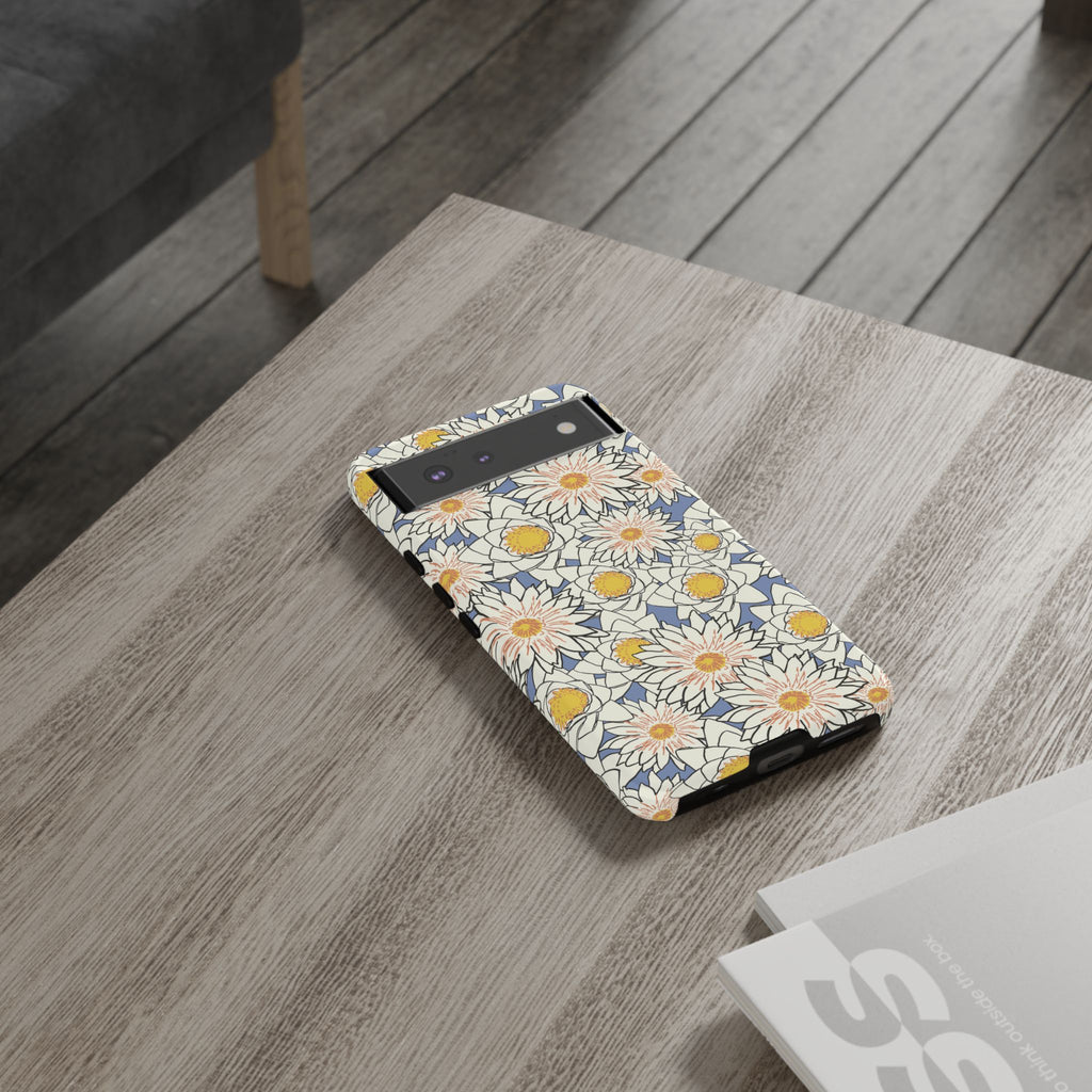 Stylish Phone Case, Floral Protective Cover, Gift for Nature Lovers, Trendy Tech Accessory, Customizable Phone Case