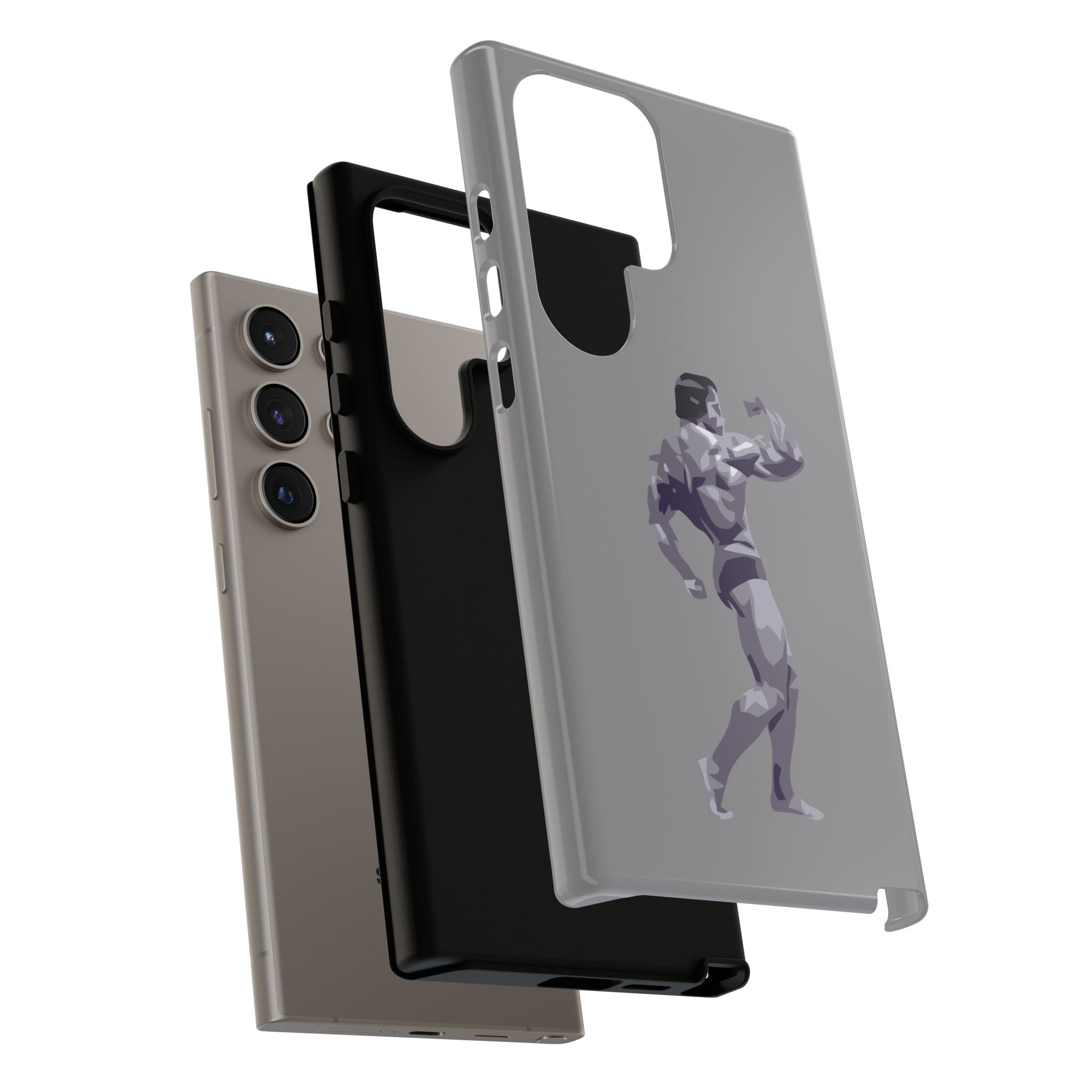 Muscle Man Phone Case - Tough Cases, Martial Arts Gift, Gym Lover Accessories, Inspirational Phone Cover, Unique Tech Gift