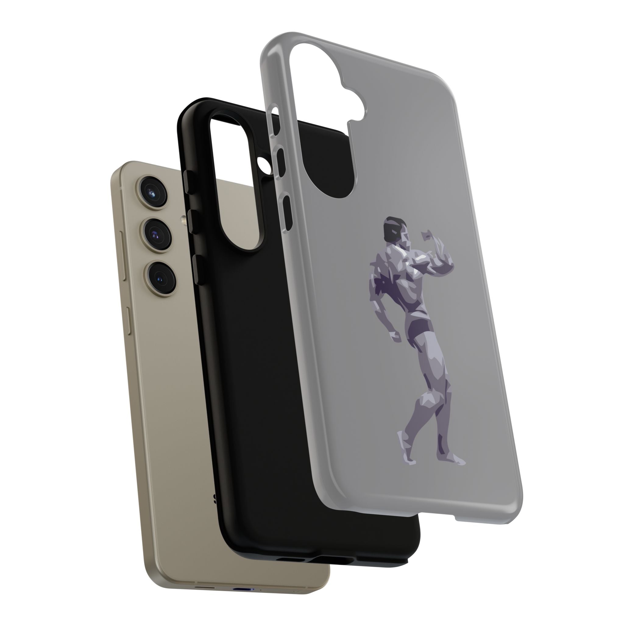 Muscle Man Phone Case - Tough Cases, Martial Arts Gift, Gym Lover Accessories, Inspirational Phone Cover, Unique Tech Gift