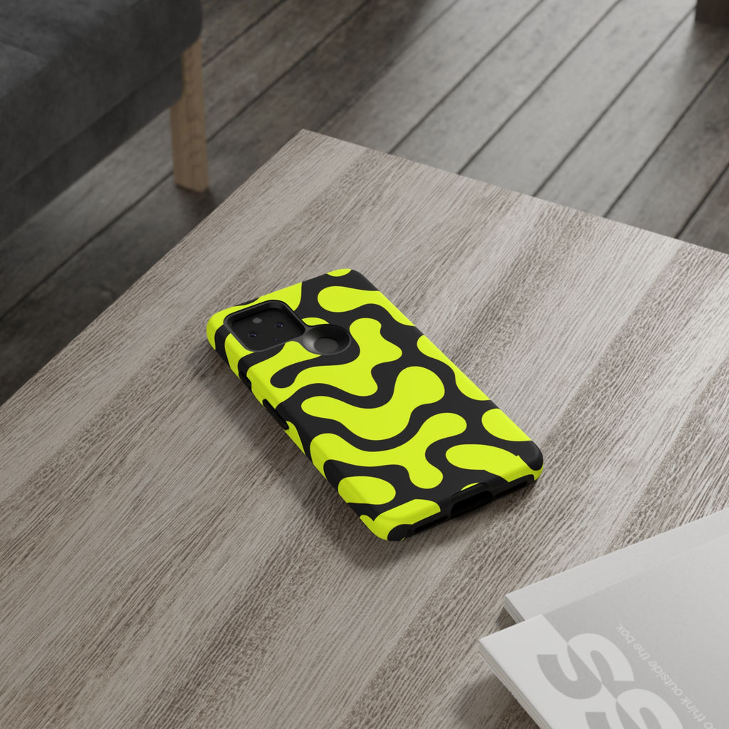 Bold Pattern Phone Case, Stylish Protective Cover, Unique Gift for Tech Lovers, Trendy Mobile Accessory, Rejuvenate Your Style
