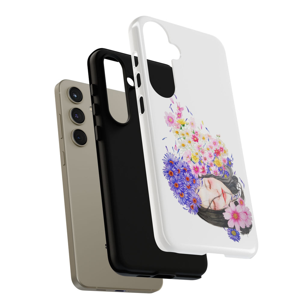 Floral Phone Case | Tough Cases | Cute Floral Design, Gift for Her, Spring Accessory, Mother's Day Gift, Stylish Protection