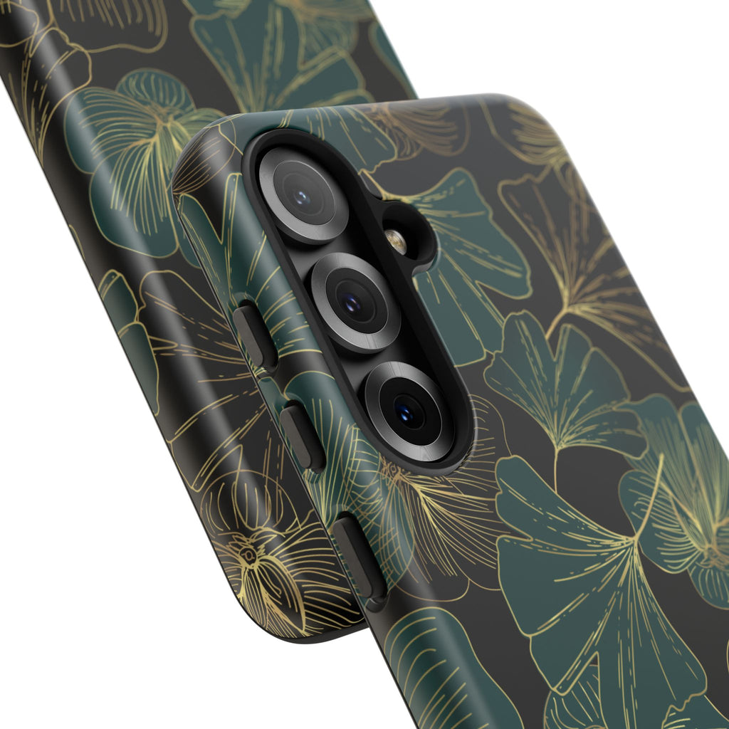 Floral Phone Case - Tough Cases, Protective Cover, Stylish Accessory, Gift for Her, Nature-Inspired Design