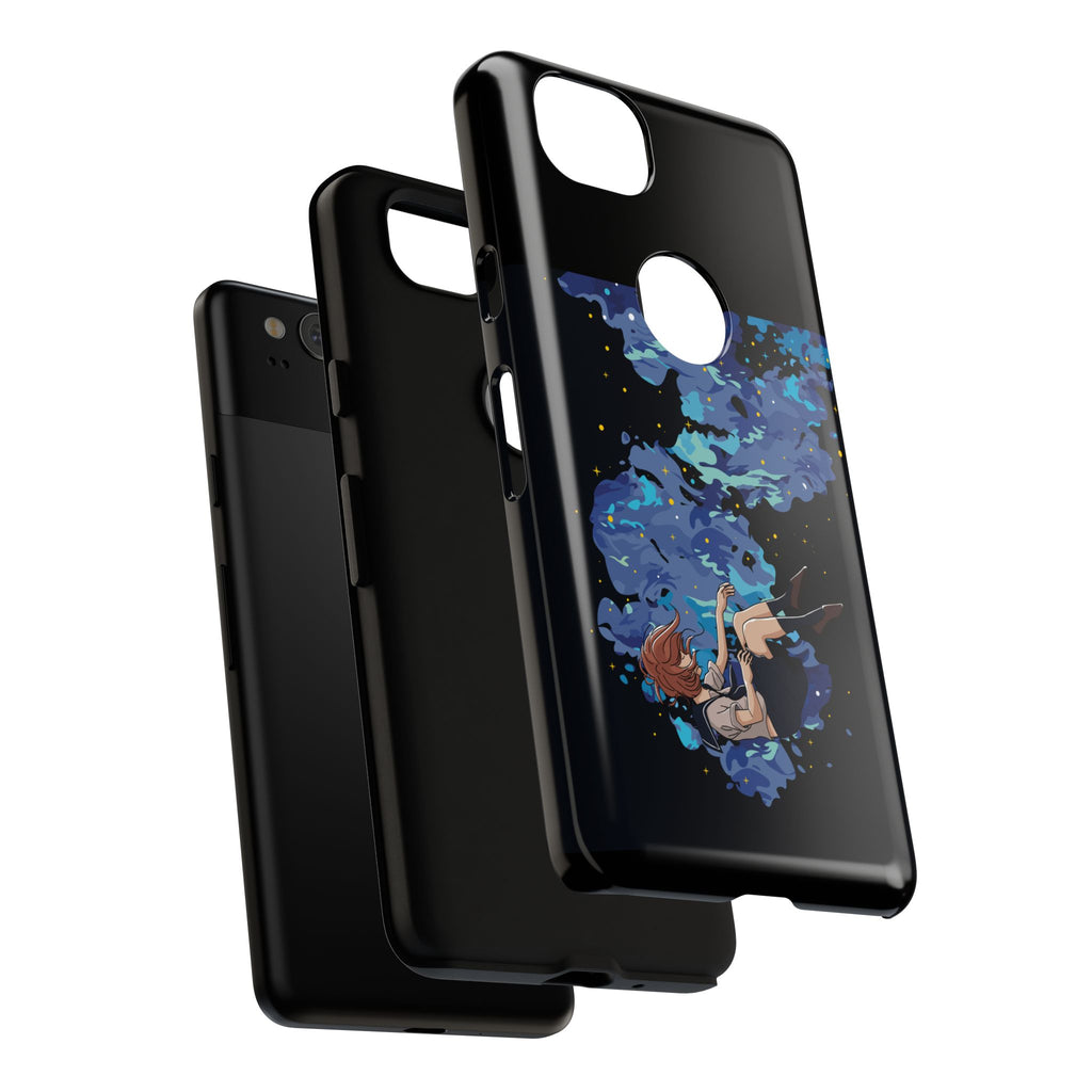 Tough Cases Phone Case - Artistic Galaxy Design, Cute Sleeve for Teens, Gift for Students, Unique Mobile Accessory, Trendy Tech Protection