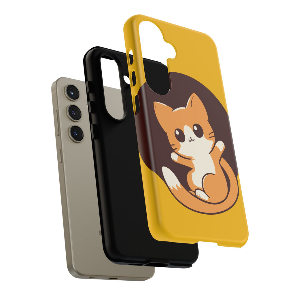 Cute Cat Phone Case | Tough Cases for Cat Lovers, Animal Design, Fun Gift, Unique Case, Durable Protection
