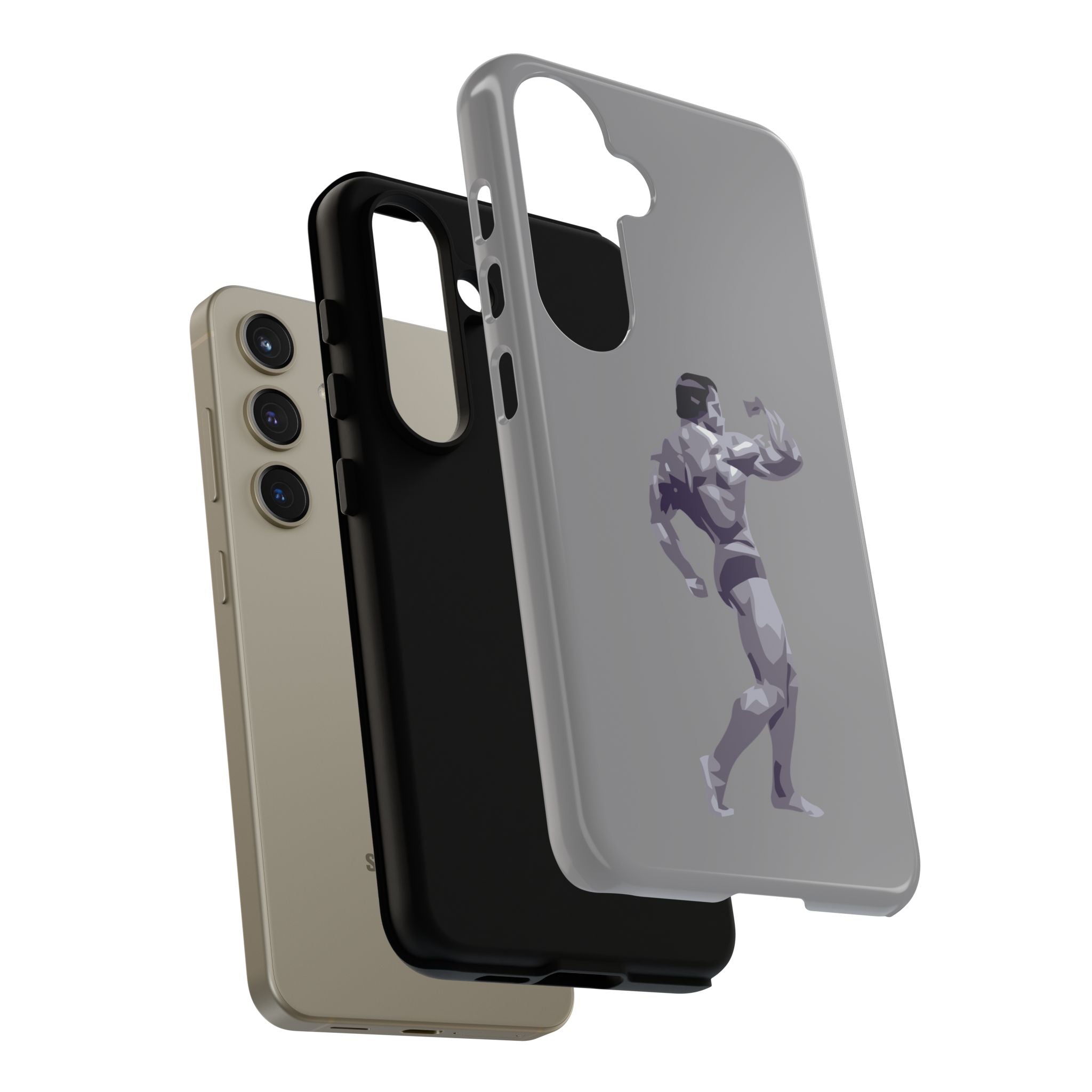 Muscle Man Phone Case - Tough Cases, Martial Arts Gift, Gym Lover Accessories, Inspirational Phone Cover, Unique Tech Gift