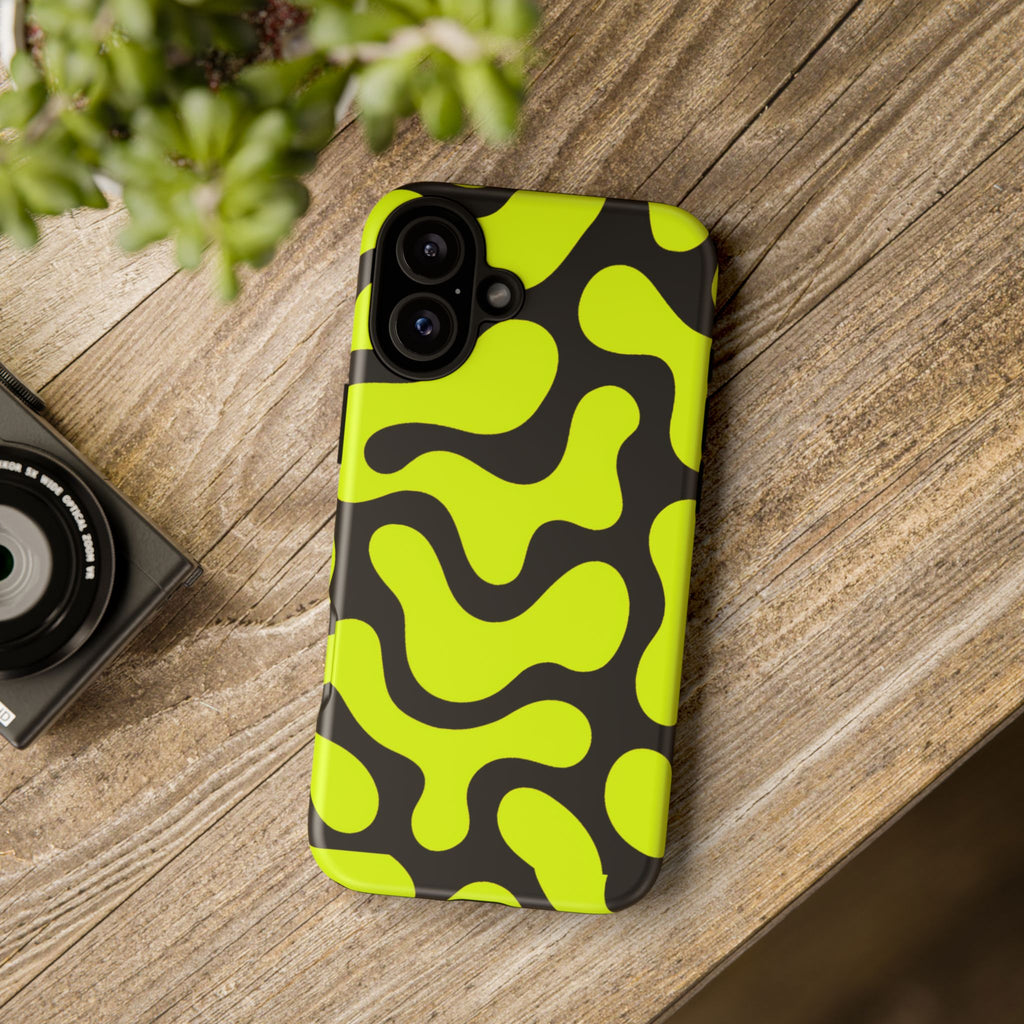 Bold Pattern Phone Case, Stylish Protective Cover, Unique Gift for Tech Lovers, Trendy Mobile Accessory, Rejuvenate Your Style