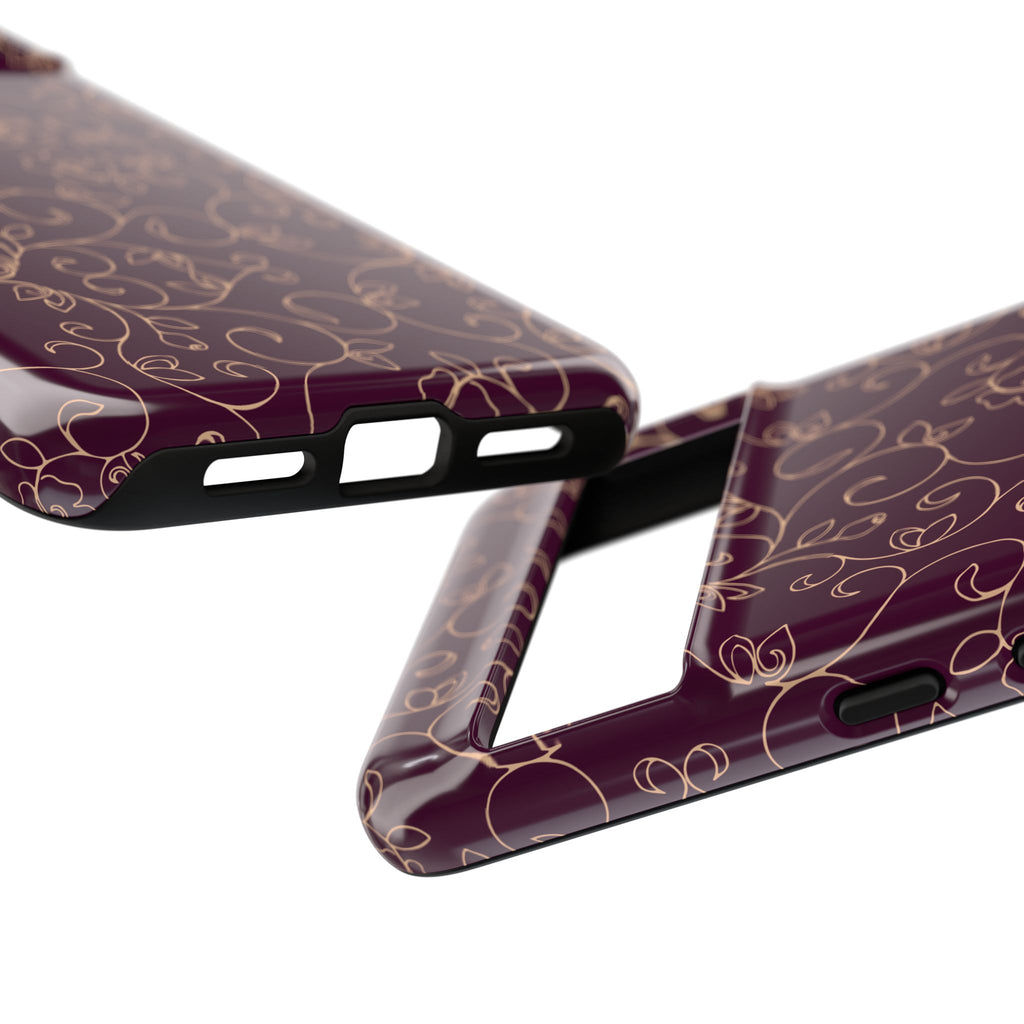 Elegant Floral Phone Case | Durable Mobile Cover, Gift for Her, Floral Design, Stylish Accessory, Phone Protection