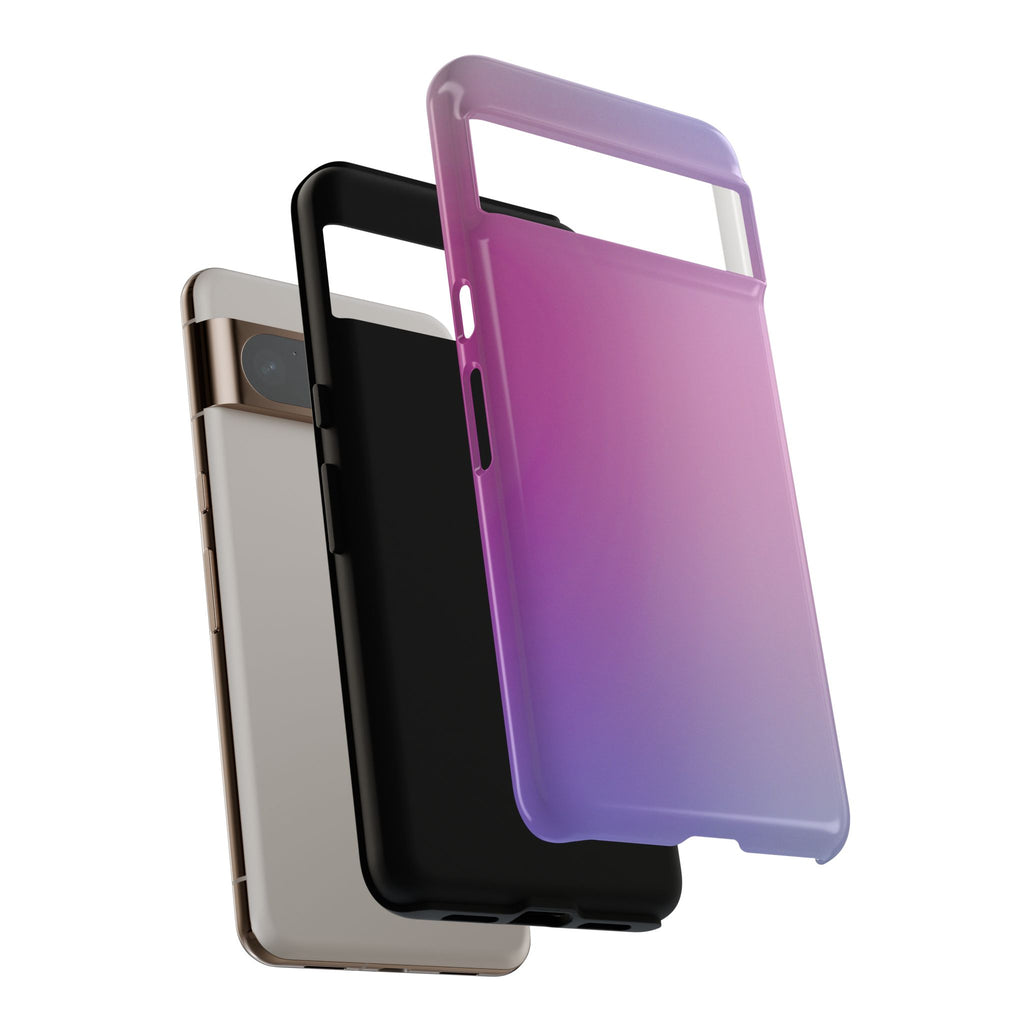 Stylish Phone Case, Tough Phone Cover, Gradient Phone Protector, Customizable Phone Shell, Durable Phone Accessory