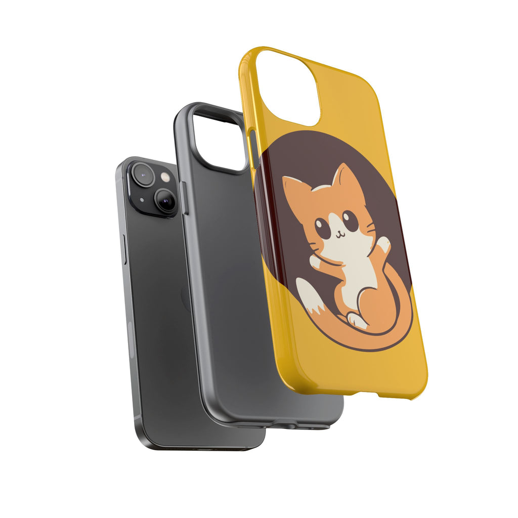Cute Cat Phone Case | Tough Cases for Cat Lovers, Animal Design, Fun Gift, Unique Case, Durable Protection