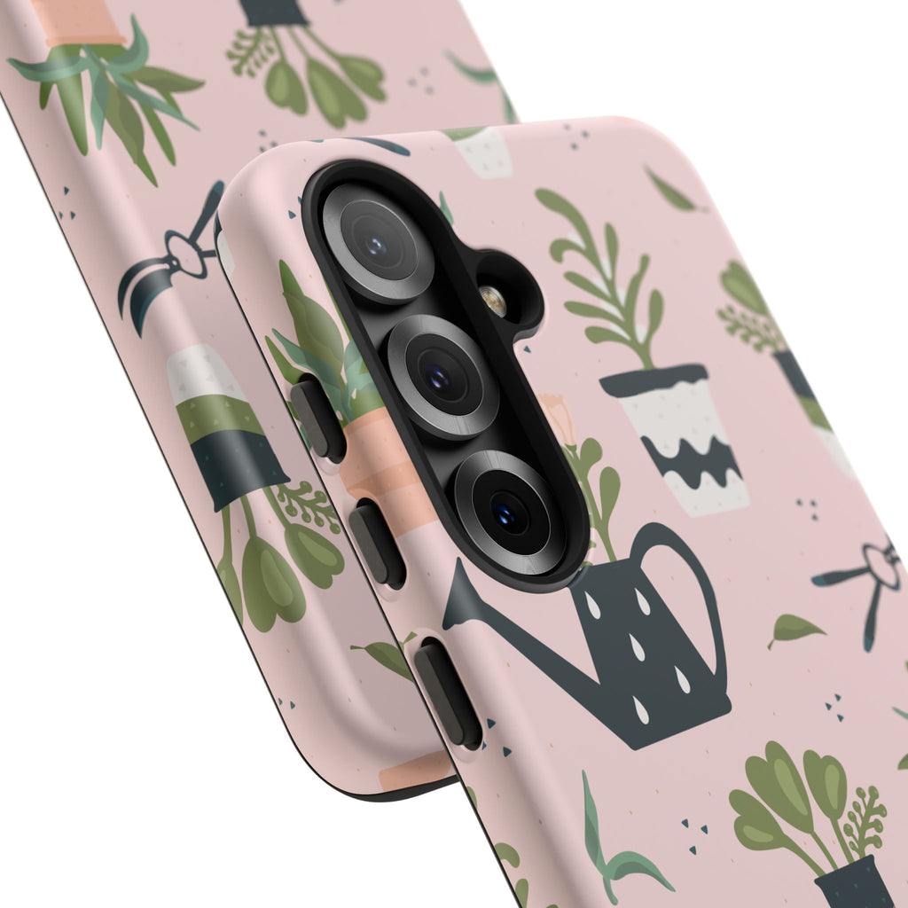 Floral Phone Case, Cute Plant Lover Case, Gift for Gardeners, Phone Cover, Green Thumb Accessories, Mother's Day Gift