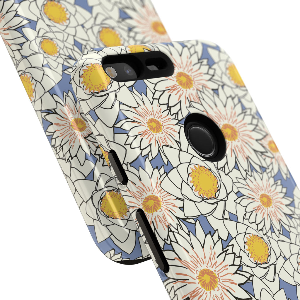 Stylish Phone Case, Floral Protective Cover, Gift for Nature Lovers, Trendy Tech Accessory, Customizable Phone Case