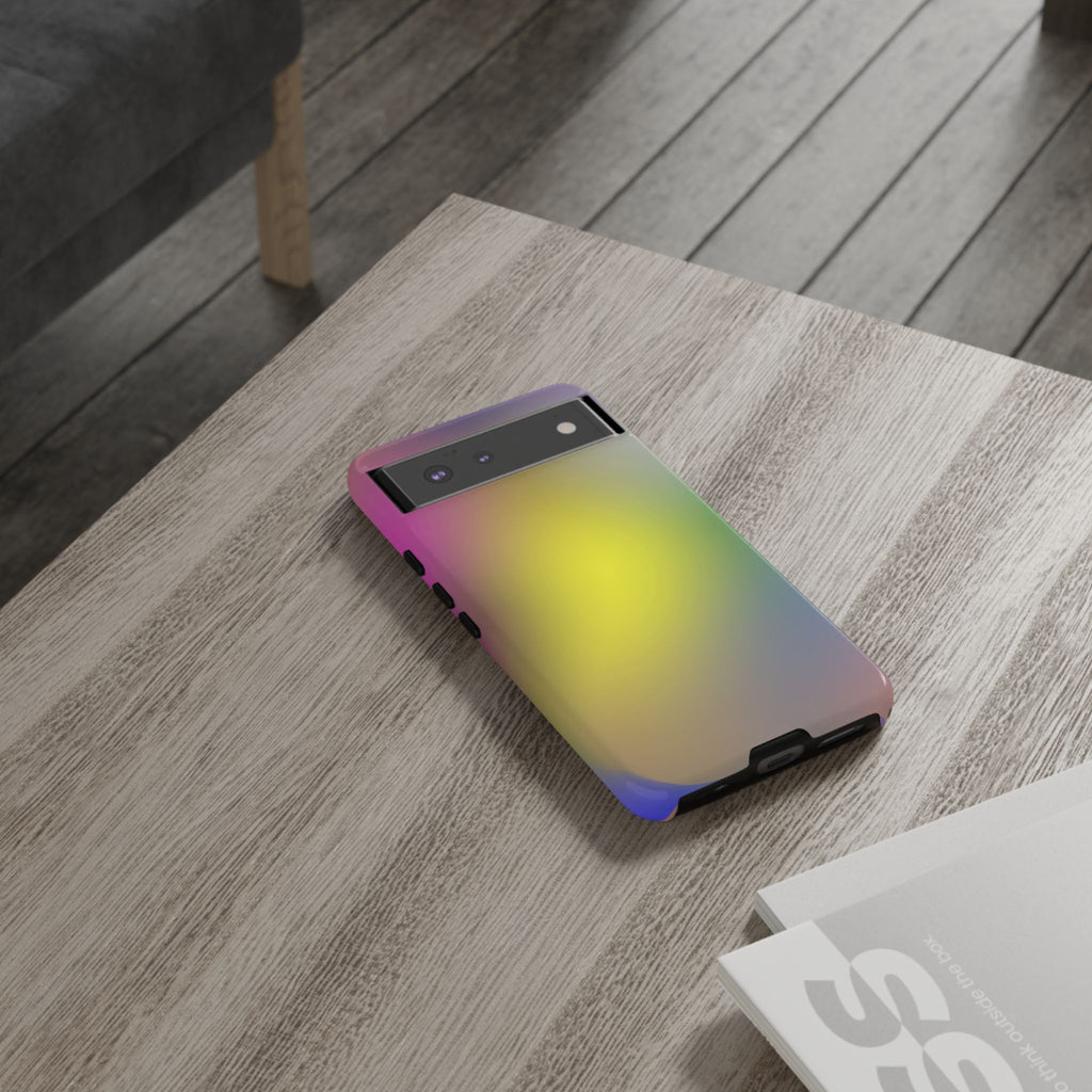 Colorful Tough Phone Case, Stylish Slim Cover, Durable Mobile Protection, Trendy Gift for Tech Lovers, Vibrant Phone Accessory