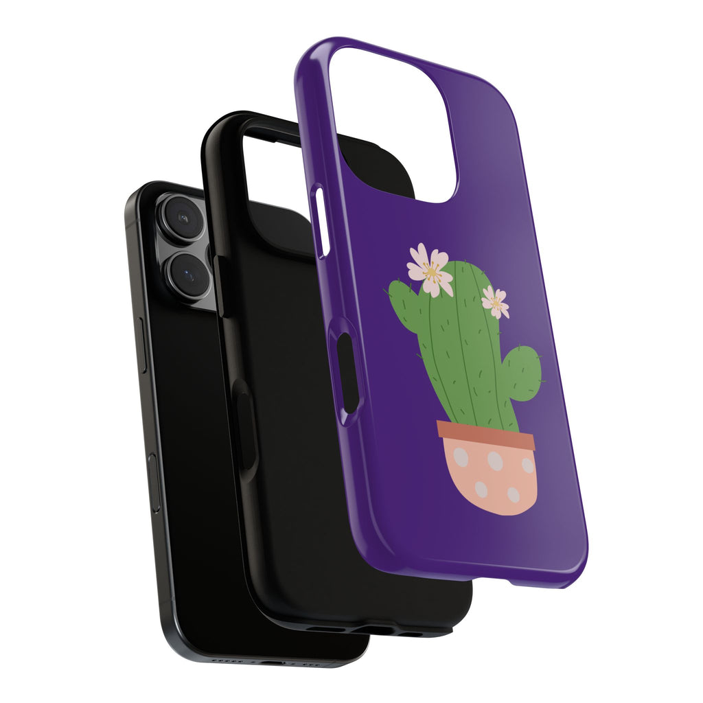 Cactus Phone Case, Tough Cases, Cute Floral, Trending Design, Unique Gift, Phone Accessories, Summer Vibe, Nature Lover