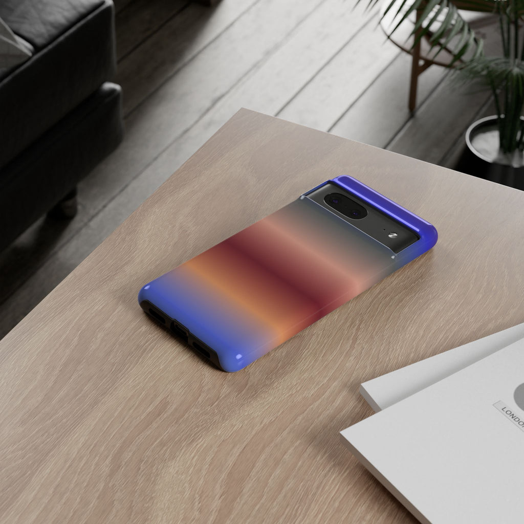Gradient Phone Case, Tough Cases for iPhone, Stylish Phone Cover, Modern Gradient Design, Durable Protective Case, Gift for Tech Lovers