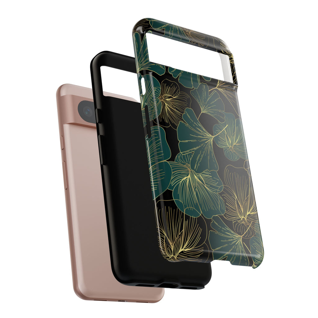 Floral Phone Case - Tough Cases, Protective Cover, Stylish Accessory, Gift for Her, Nature-Inspired Design