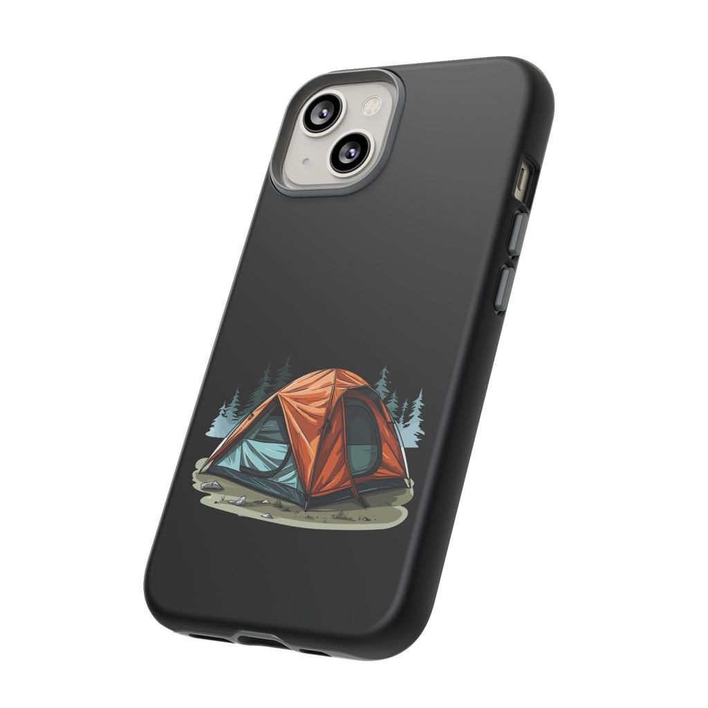 Camping Phone Case, Outdoor Adventure, Nature Lover Gift, Tough Cases, Hiking Accessory, Travel Gear, Camping Vibes