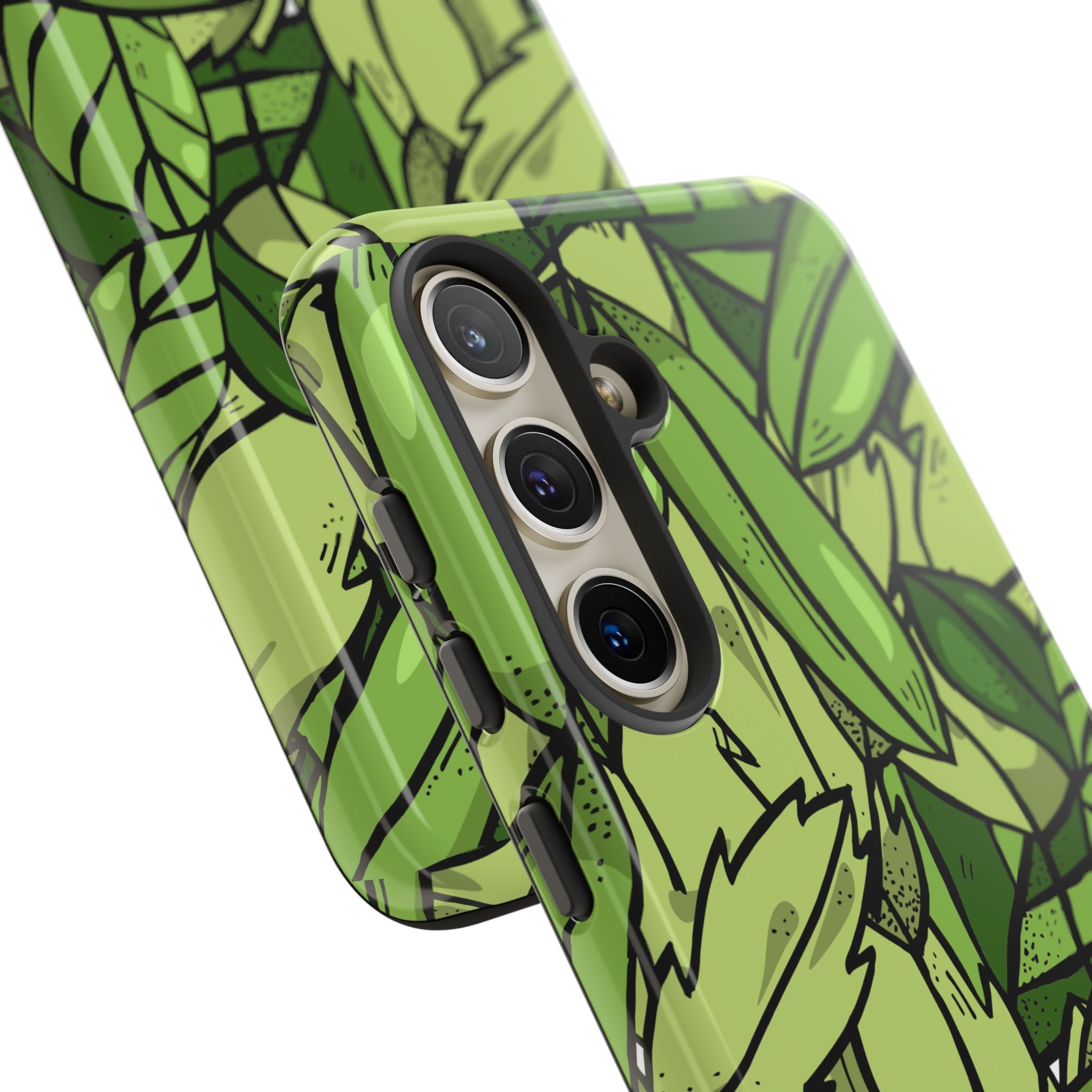 Leafy Green Phone Case - Tough Cases, Eco-Friendly Gadget Cover, Nature-Inspired Accessories, Unique Gift for Nature Lovers, Stylish [...]