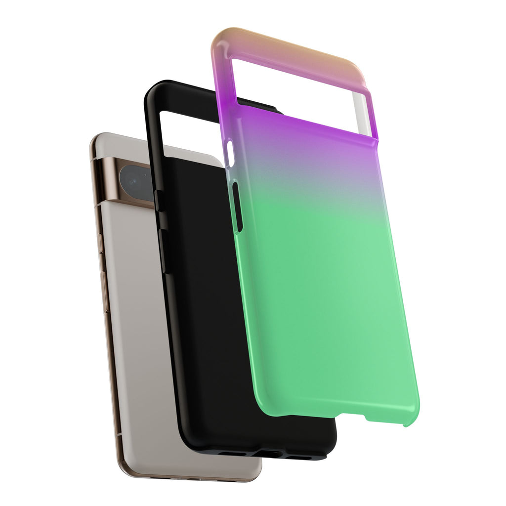 Vibrant Phone Case, Stylish Tech Accessory, Fun Gift Idea, Unique Mobile Cover, Trendy Gradient Design