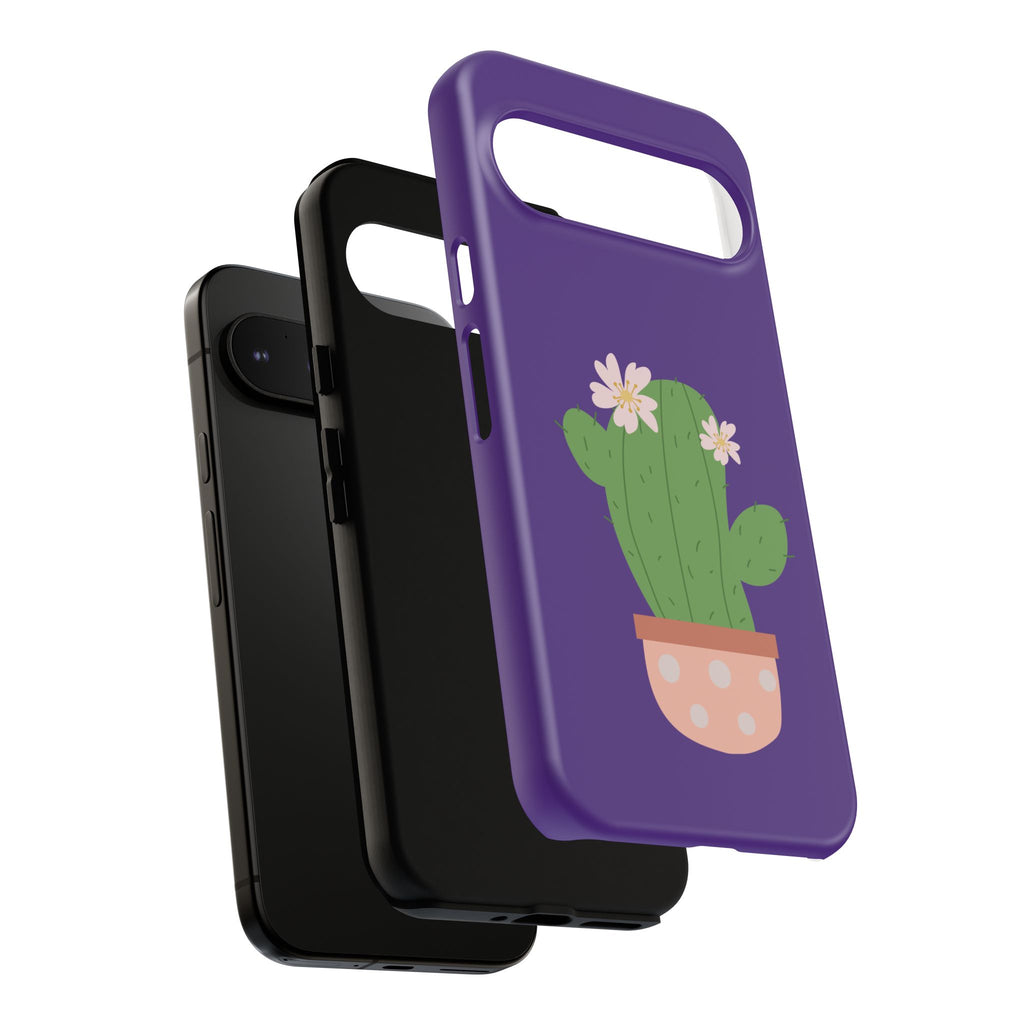 Cactus Phone Case, Tough Cases, Cute Floral, Trending Design, Unique Gift, Phone Accessories, Summer Vibe, Nature Lover
