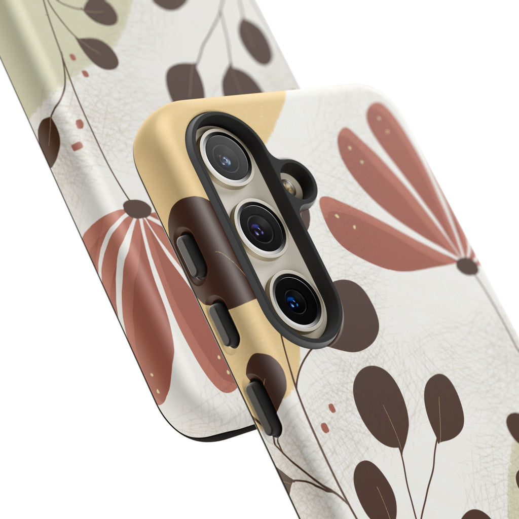 Floral Phone Case - Stylish Tough Cases for Women, Trendy Phone Cover, Gift for Her, Birthday Present, Everyday Use
