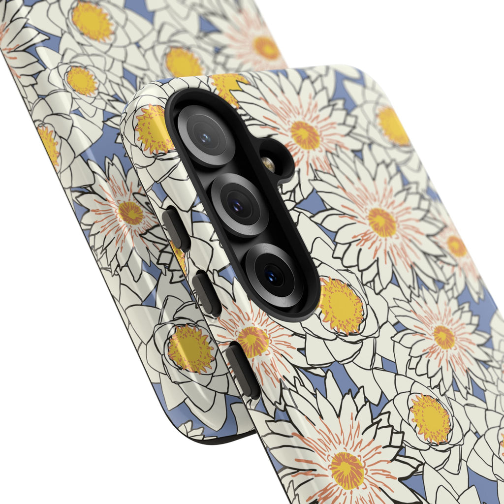 Stylish Phone Case, Floral Protective Cover, Gift for Nature Lovers, Trendy Tech Accessory, Customizable Phone Case