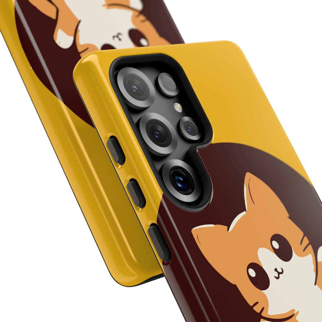 Cute Cat Phone Case | Tough Cases for Cat Lovers, Animal Design, Fun Gift, Unique Case, Durable Protection