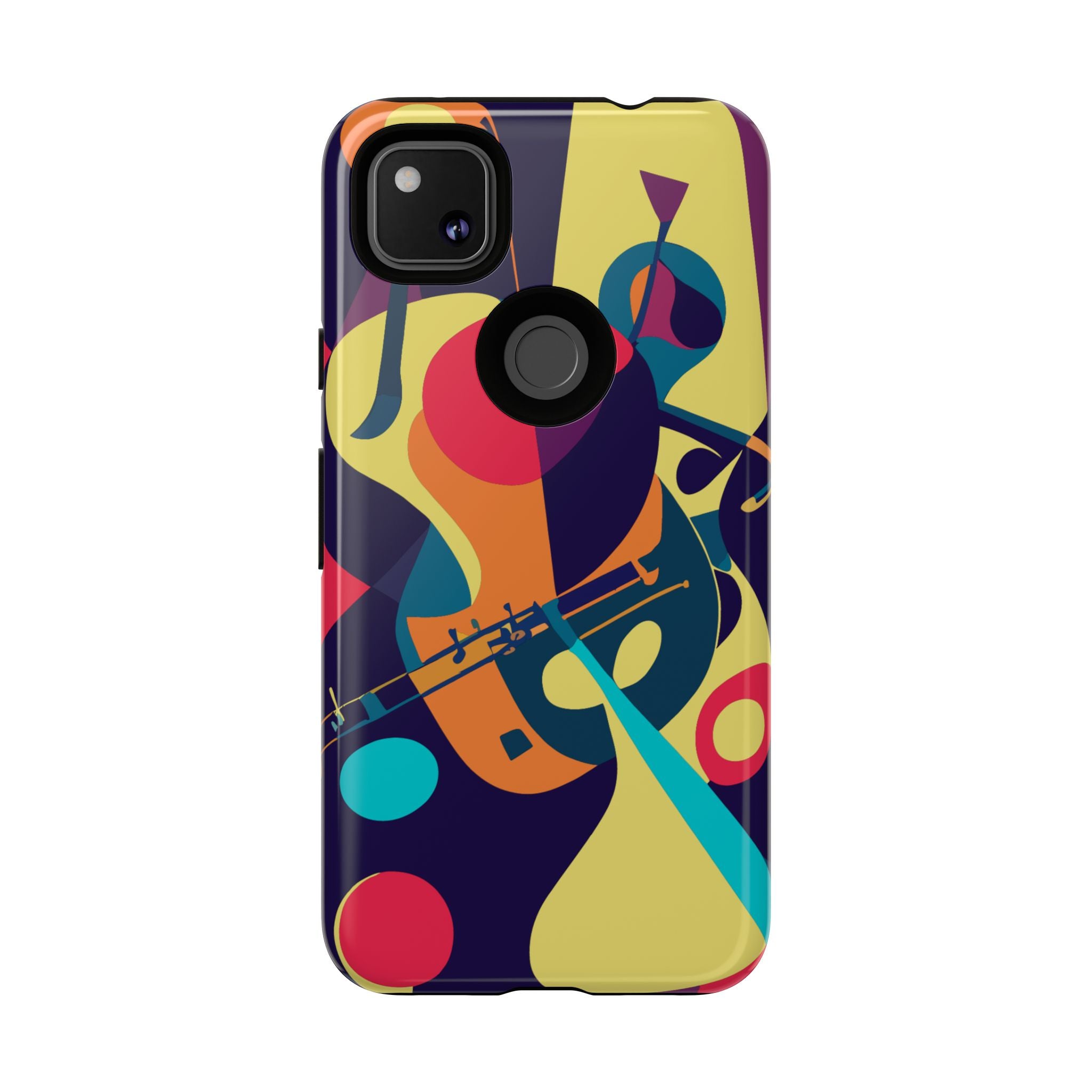 Vibrant Guitar Phone Case - Tough Cases for Music Lovers, Colorful Phone Cover, Gifts for Musicians, Artistic Mobile Accessories, [...]
