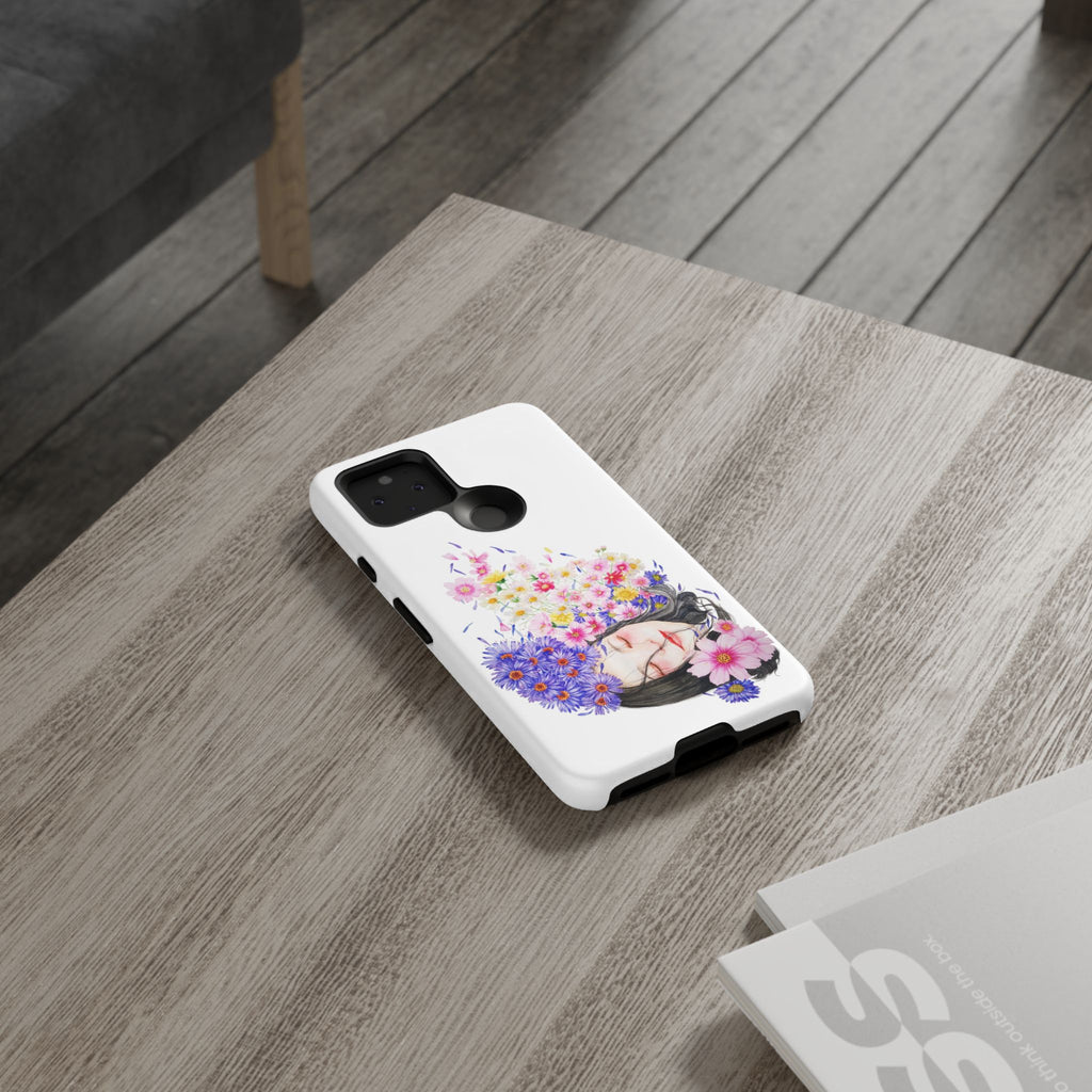 Floral Phone Case | Tough Cases | Cute Floral Design, Gift for Her, Spring Accessory, Mother's Day Gift, Stylish Protection