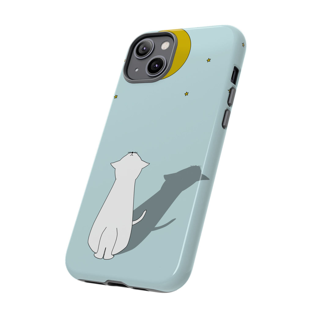 Cute Cat Phone Case, Tough Phone Cover, Pet Lover Gift, Unique Case, Animal Decor, Birthday Gift