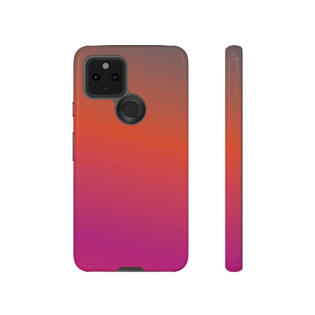 Gradient Phone Case, Custom Tough Case, Durable Phone Accessory, Vibrant Design, Gift for Tech Lovers, Birthday and Holiday Present
