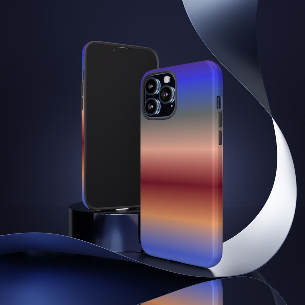 Gradient Phone Case, Tough Cases for iPhone, Stylish Phone Cover, Modern Gradient Design, Durable Protective Case, Gift for Tech Lovers