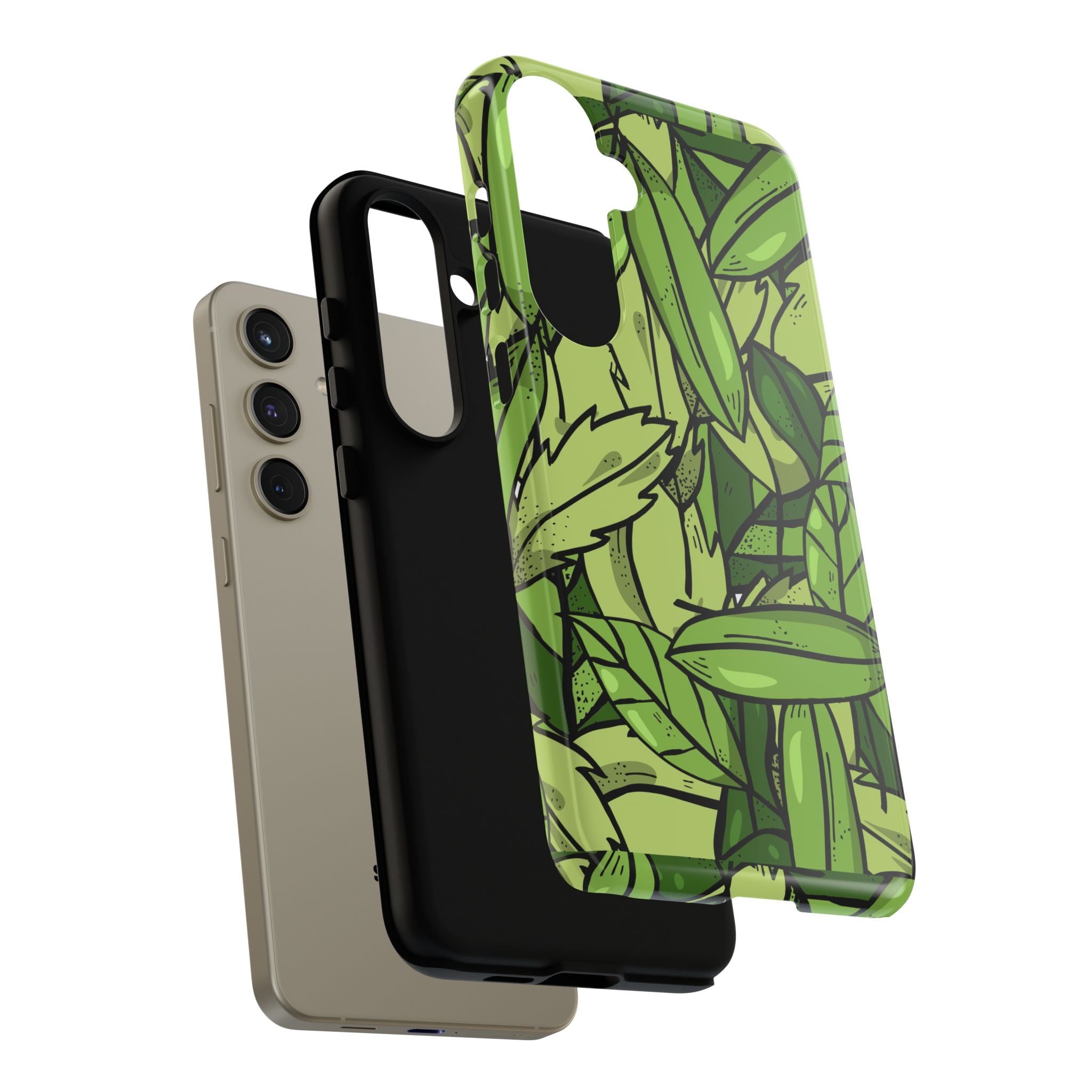 Leafy Green Phone Case - Tough Cases, Eco-Friendly Gadget Cover, Nature-Inspired Accessories, Unique Gift for Nature Lovers, Stylish [...]