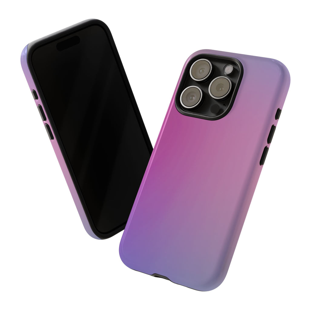 Stylish Phone Case, Tough Phone Cover, Gradient Phone Protector, Customizable Phone Shell, Durable Phone Accessory