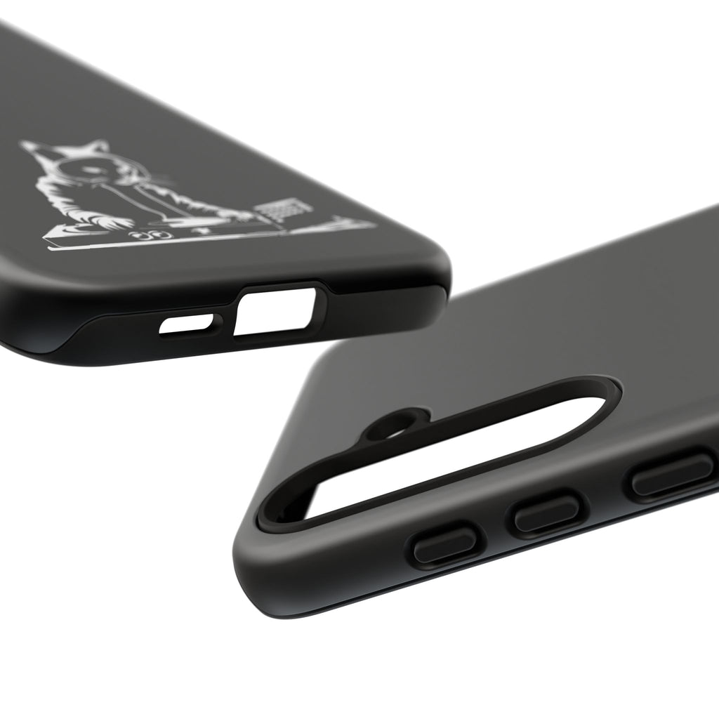 Cat DJ Phone Case | Stylish Tough Cases for Music Lovers, Gift for Cat Owners, Unique Phone Accessory, Cool Tech Gear