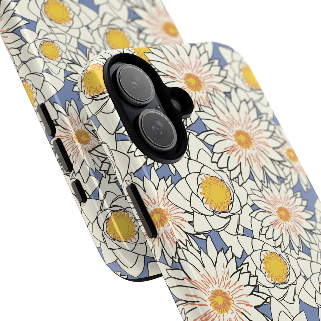 Stylish Phone Case, Floral Protective Cover, Gift for Nature Lovers, Trendy Tech Accessory, Customizable Phone Case