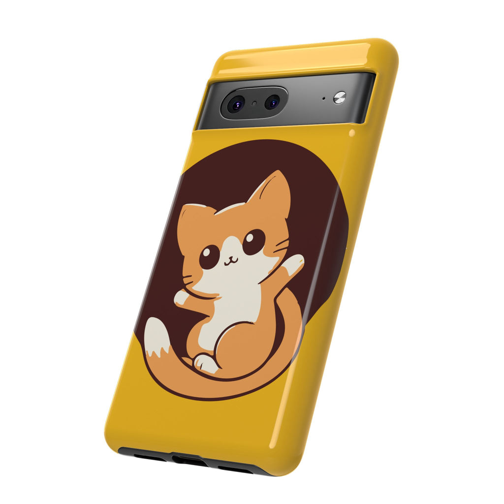 Cute Cat Phone Case | Tough Cases for Cat Lovers, Animal Design, Fun Gift, Unique Case, Durable Protection