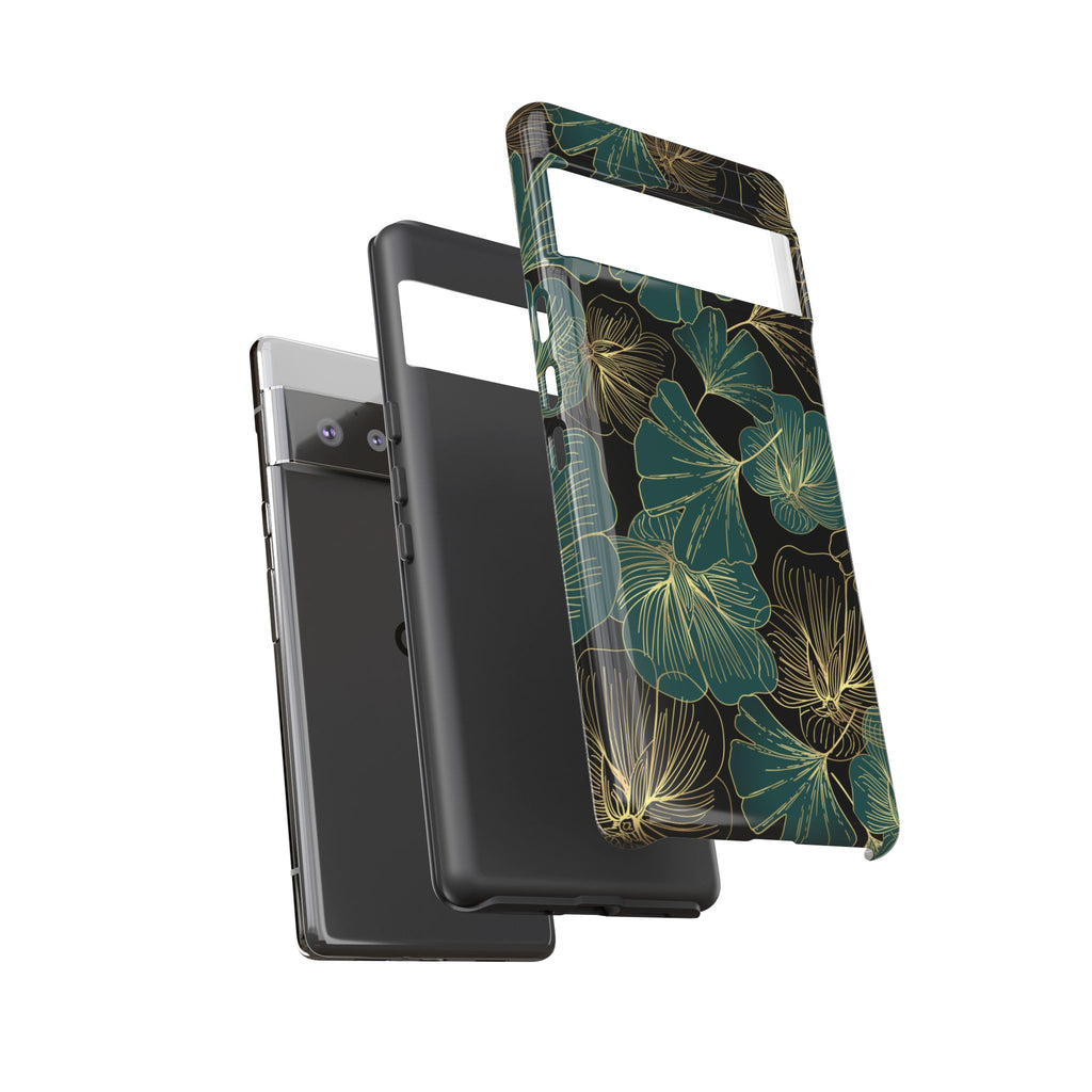 Floral Phone Case - Tough Cases, Protective Cover, Stylish Accessory, Gift for Her, Nature-Inspired Design