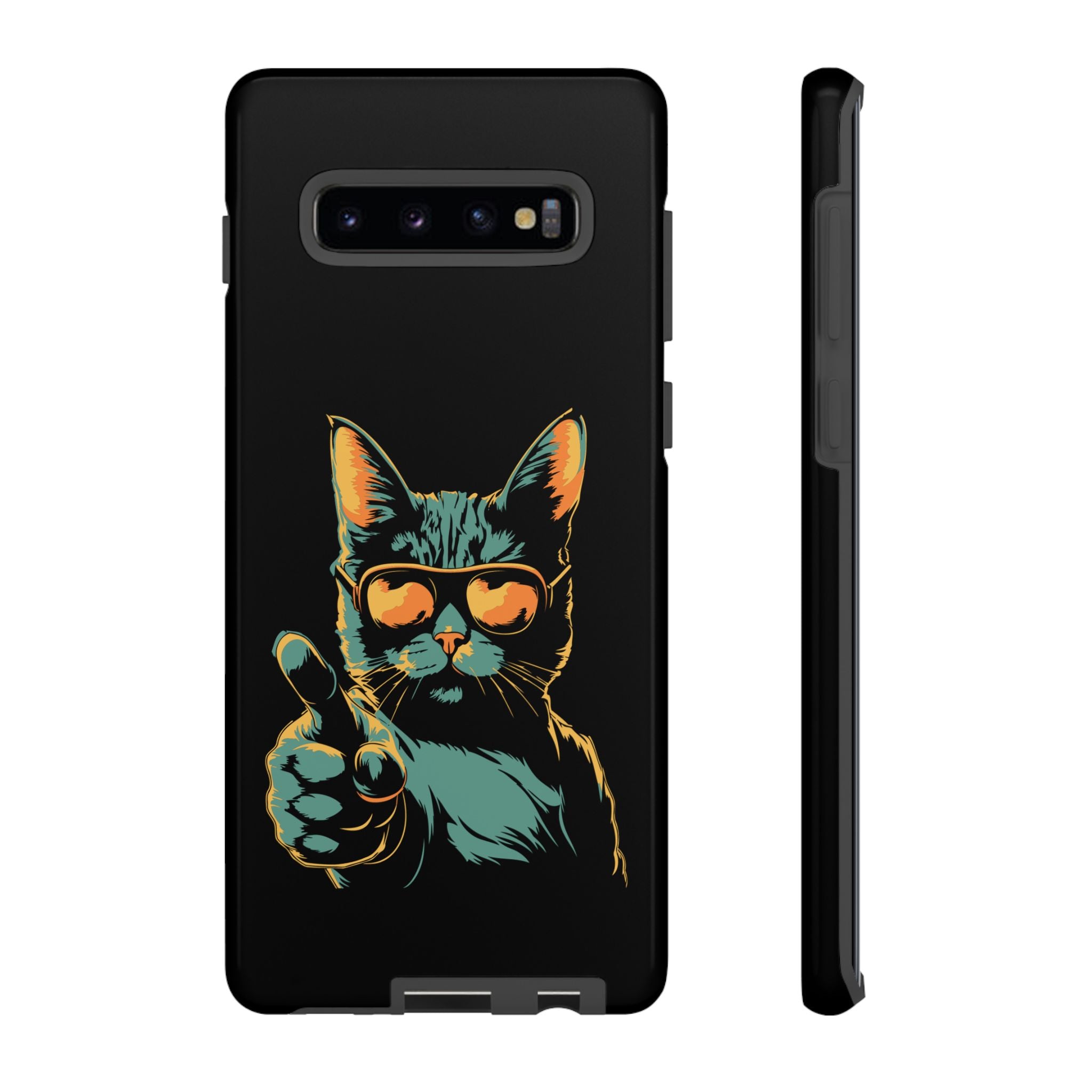 Cool Cat Phone Case, Stylish Phone Cover, Pet Lover Gift, Cute Cat Design, Fun Cat Accessories