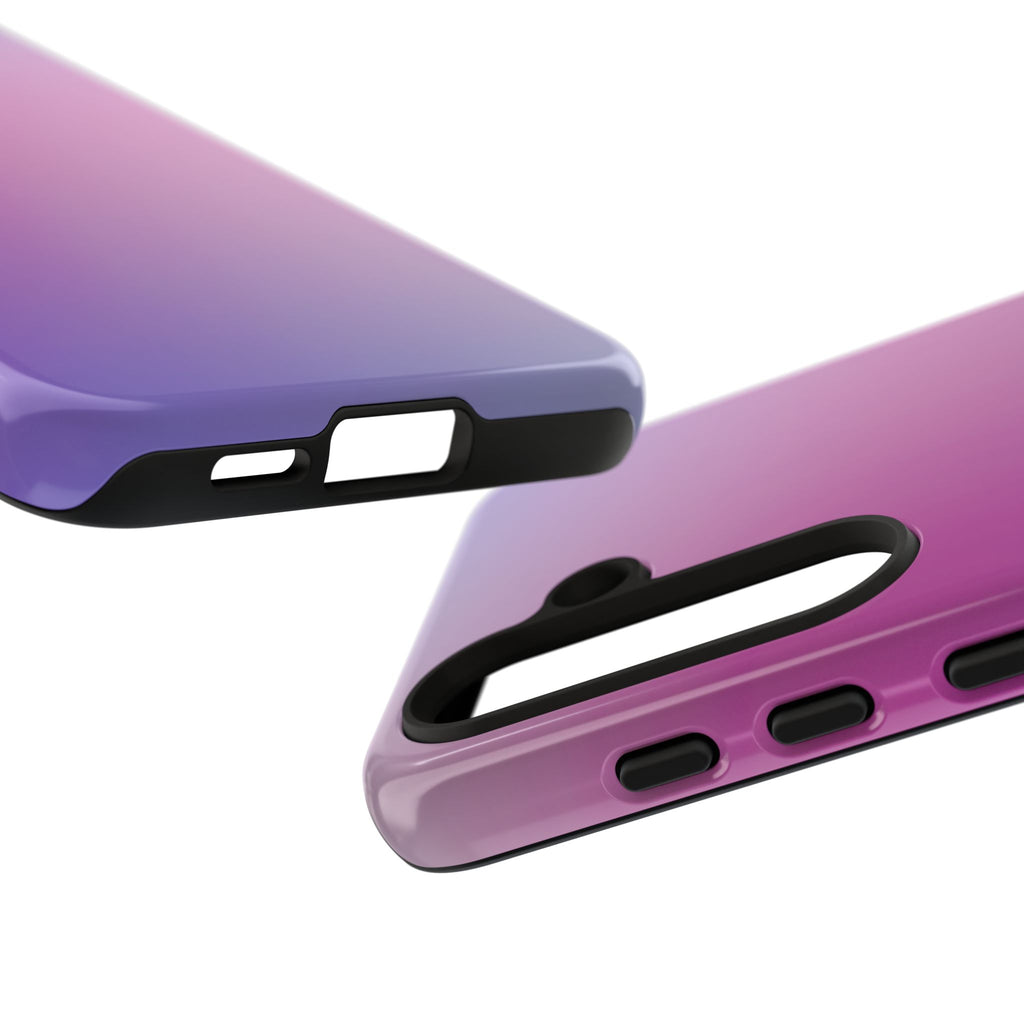 Stylish Phone Case, Tough Phone Cover, Gradient Phone Protector, Customizable Phone Shell, Durable Phone Accessory