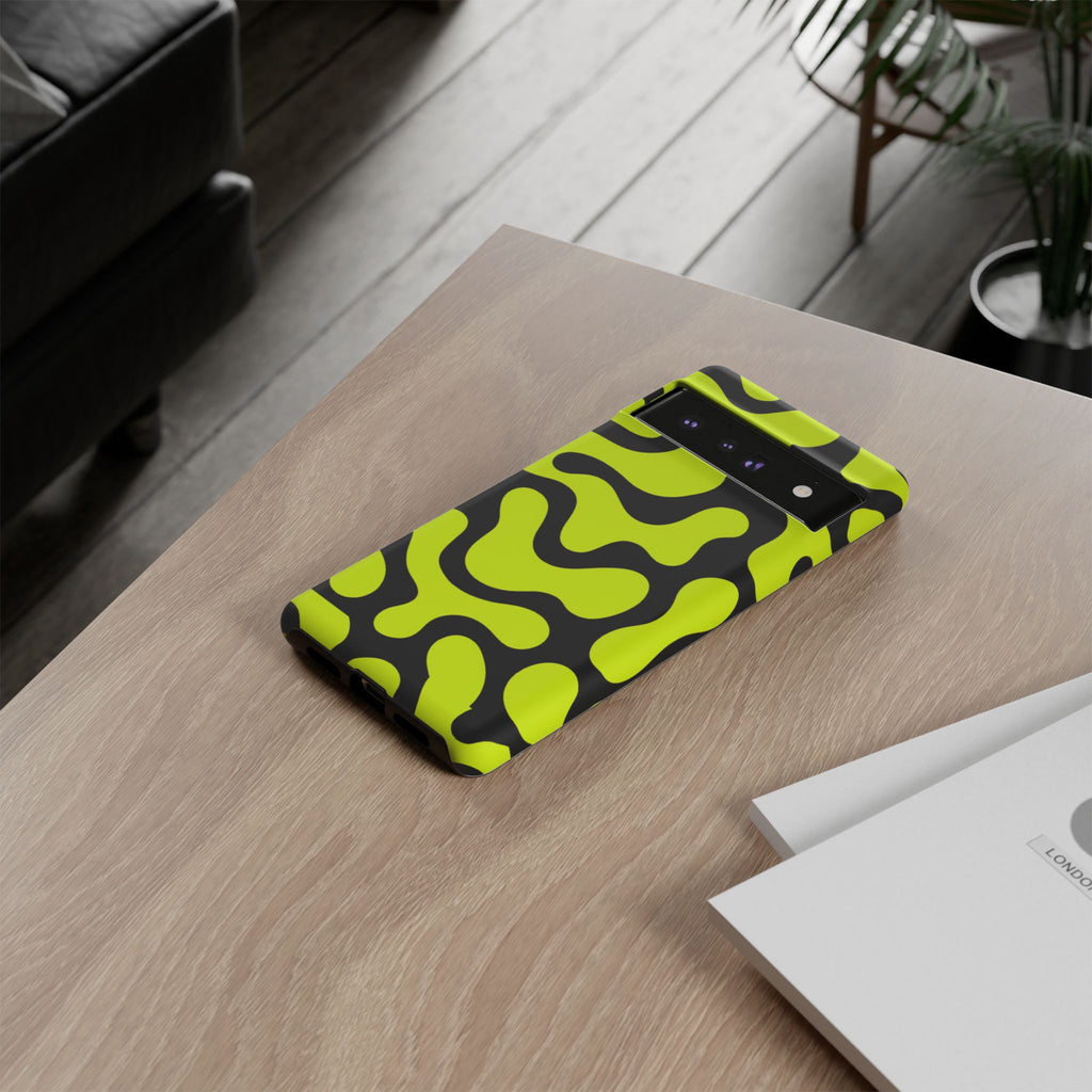 Bold Pattern Phone Case, Stylish Protective Cover, Unique Gift for Tech Lovers, Trendy Mobile Accessory, Rejuvenate Your Style