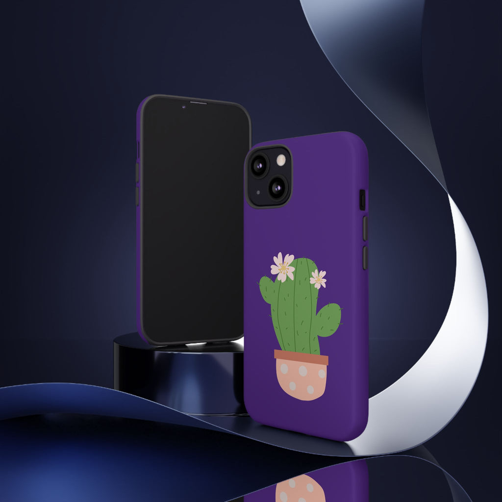Cactus Phone Case, Tough Cases, Cute Floral, Trending Design, Unique Gift, Phone Accessories, Summer Vibe, Nature Lover