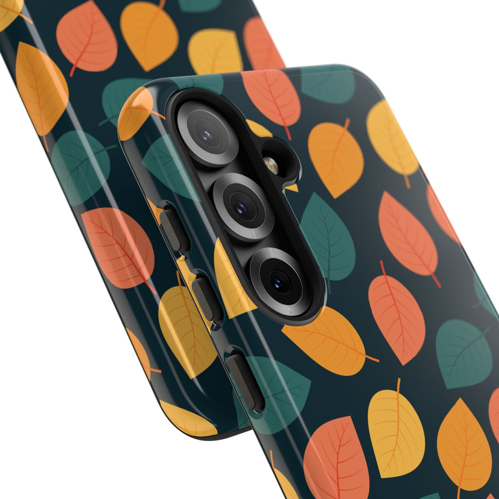 Autumn Leaves Phone Case - Protective Cell Phone Cover, Fall Aesthetic, Nature Lover Gift, Seasonal Accessories, Eco-Friendly Case