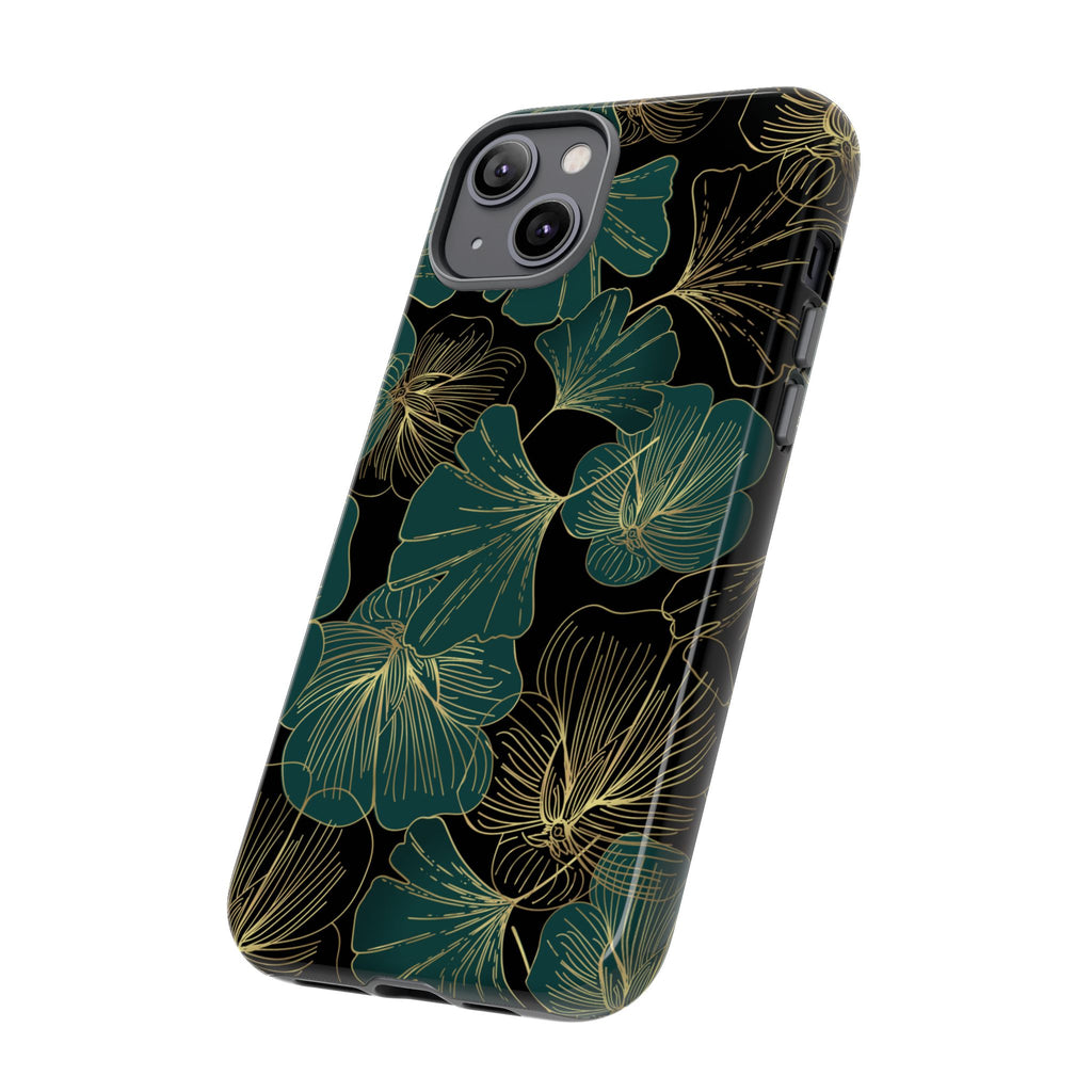 Floral Phone Case - Tough Cases, Protective Cover, Stylish Accessory, Gift for Her, Nature-Inspired Design