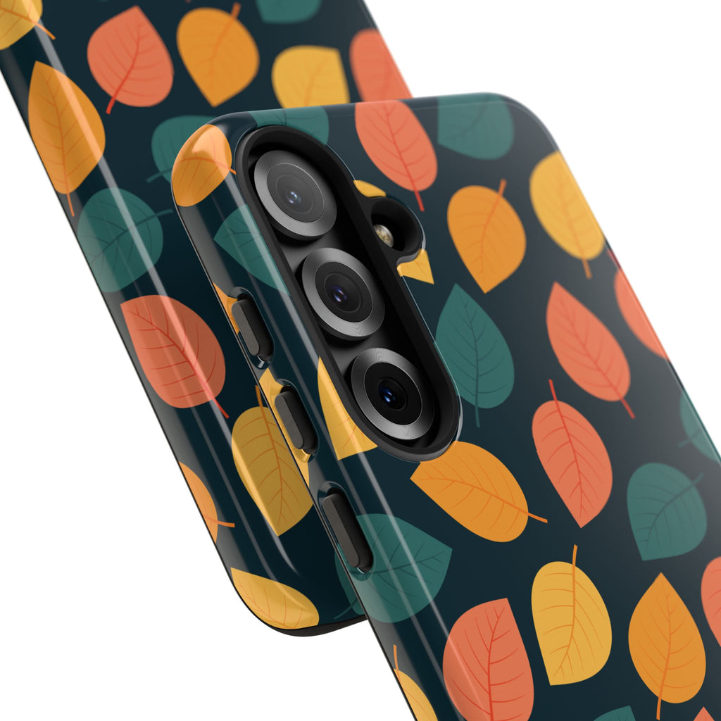 Autumn Leaves Phone Case - Protective Cell Phone Cover, Fall Aesthetic, Nature Lover Gift, Seasonal Accessories, Eco-Friendly Case